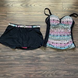 Free Country two piece swim suit